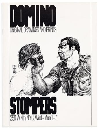 DOMINO (DONALD MERRICK, 1929-1990) An Exhibition Catalog of Drawings and Prints by Domino, signed, with a group of his prints.